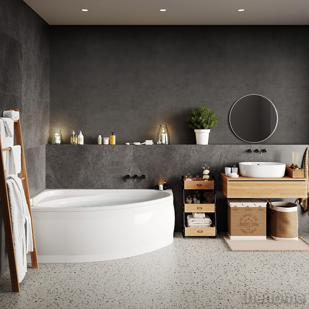Акриловая ванна Vagnerplast HAPI 170x110 Right - 7