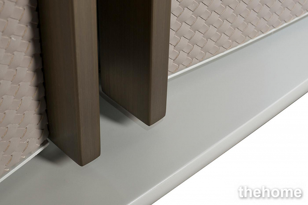 58DB-CH19263 Комод Bel Air плетеная экокожа/стекло 220*50*79см Garda Decor - 6