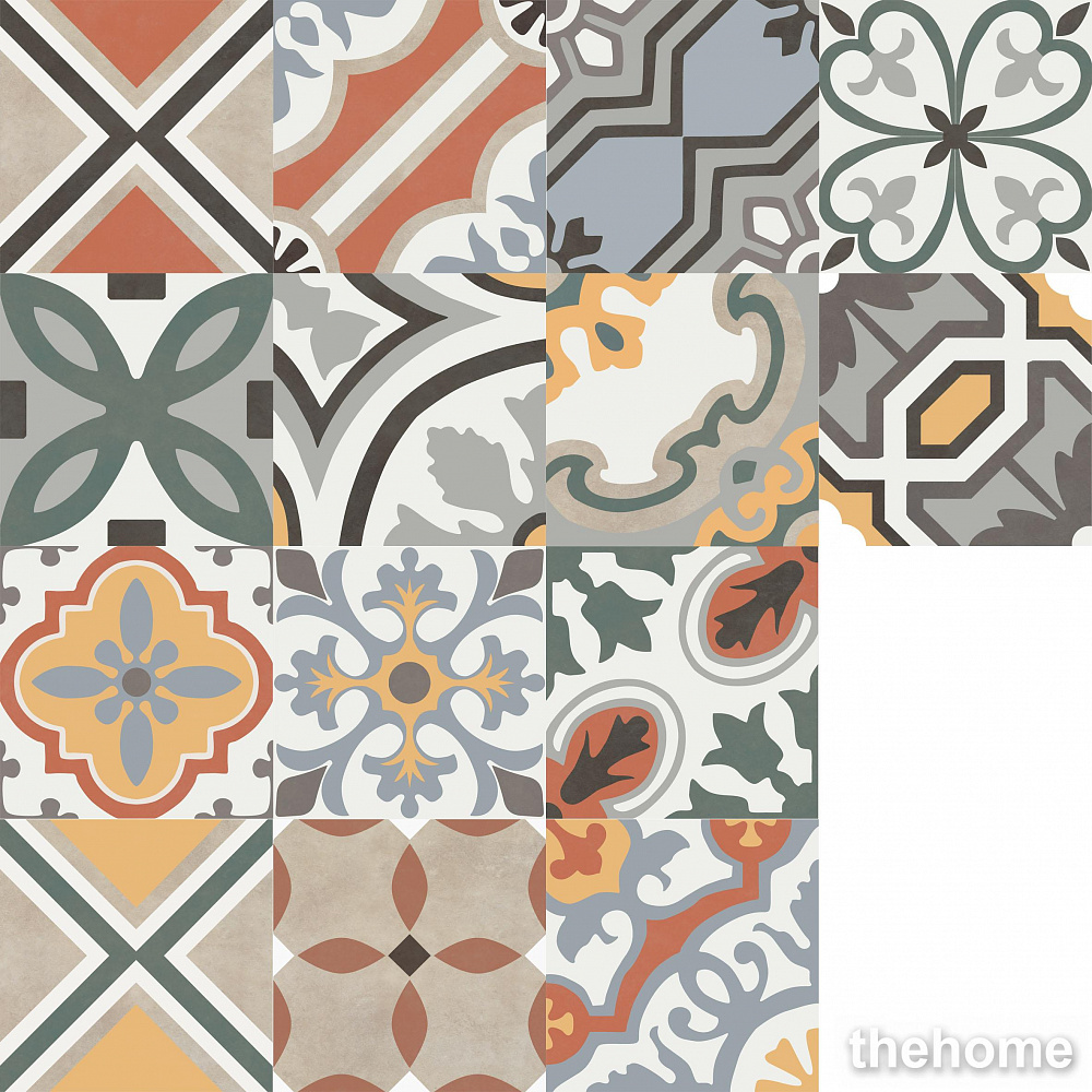 Плитка Poly MIX 20х20 - TheHome