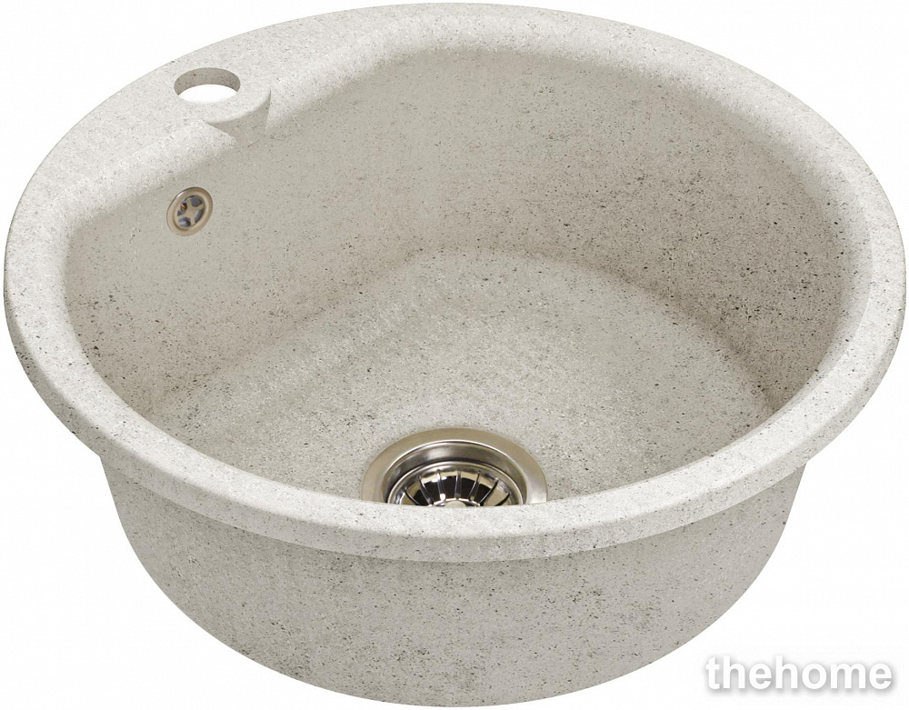 Кухонная мойка GranFest Smart GF-SM 435 454785 белая - TheHome