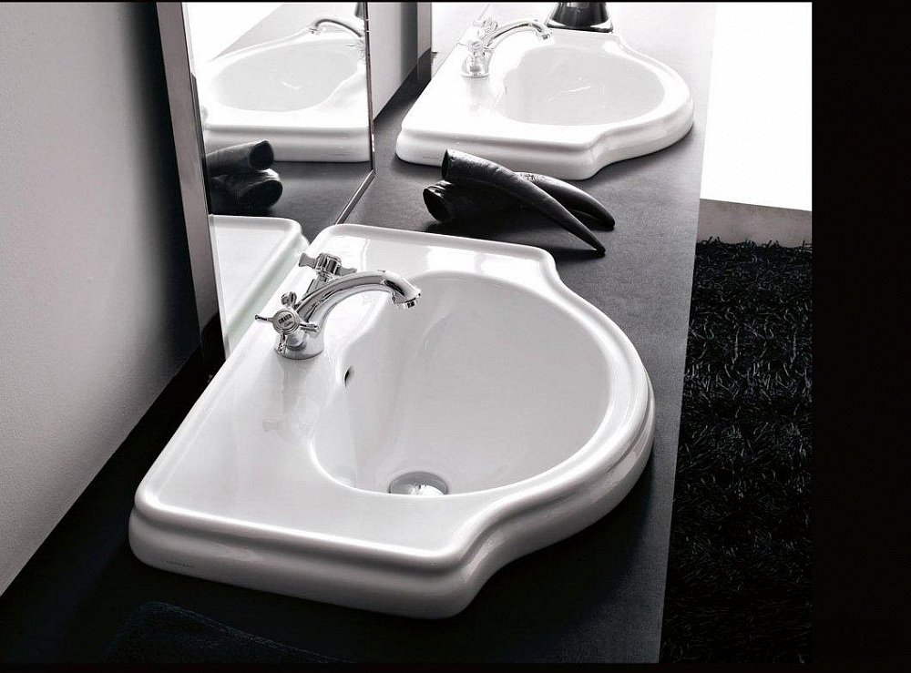 Раковина встраиваемая Kerasan Retro 1030bi*1 62 см - 3