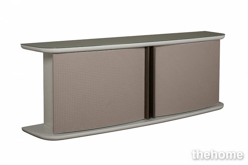 58DB-CH19263 Комод Bel Air плетеная экокожа/стекло 220*50*79см Garda Decor - 7