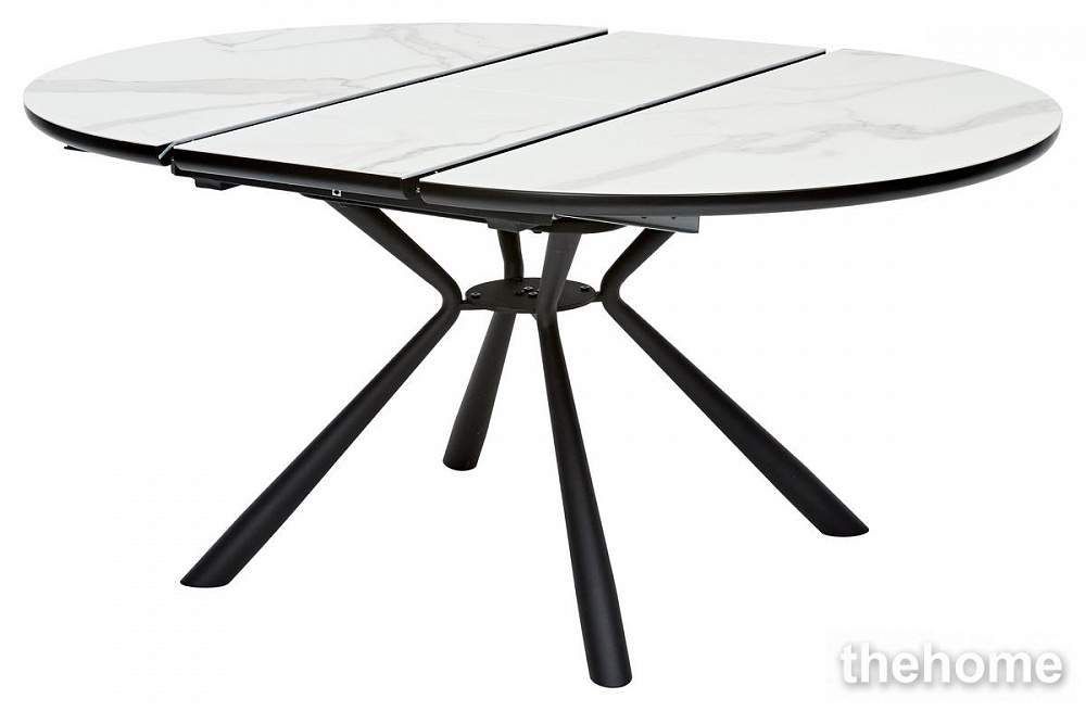 Стол обеденный М-Сити HT8069GNTL45BLCK белый - 5