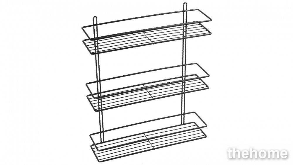 Полка Fixsen FX-730B-3 черный - TheHome
