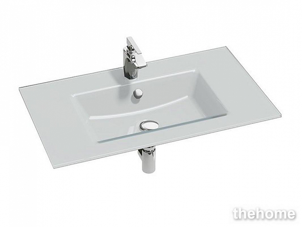 Раковина стеклянная Jacob Delafon Vox EB2104-DD1 80 см белая глянцевая - TheHome