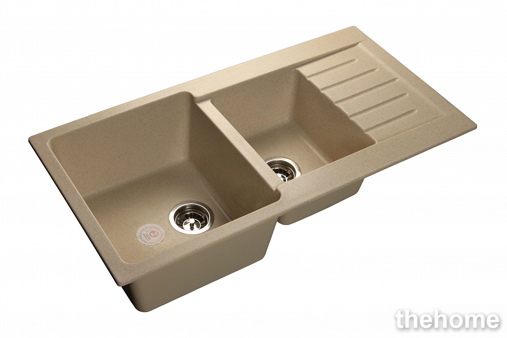Кухонная мойка GranFest Practic GF-P980KL 429644 бежевая - TheHome