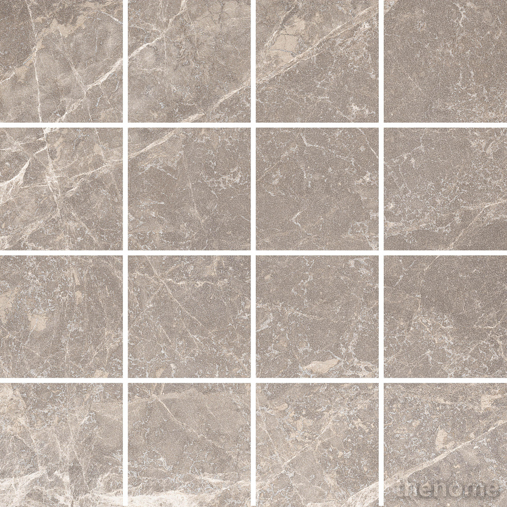 Мозаика Marmostone Темный Греж Матовый 7Рек (7,5х7,5) 30х30 - TheHome
