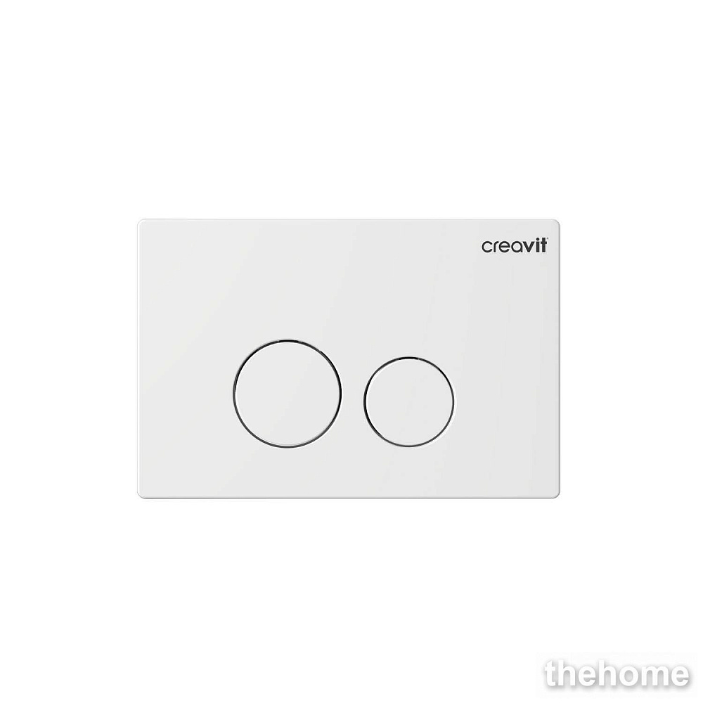 Клавиша смыва для инсталляции Creavit Terra GP9001.00 белая - TheHome