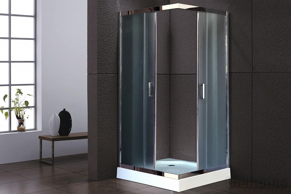 Душевой уголок Royal Bath HPD-C-CH 80х80х185 рифленое - TheHome