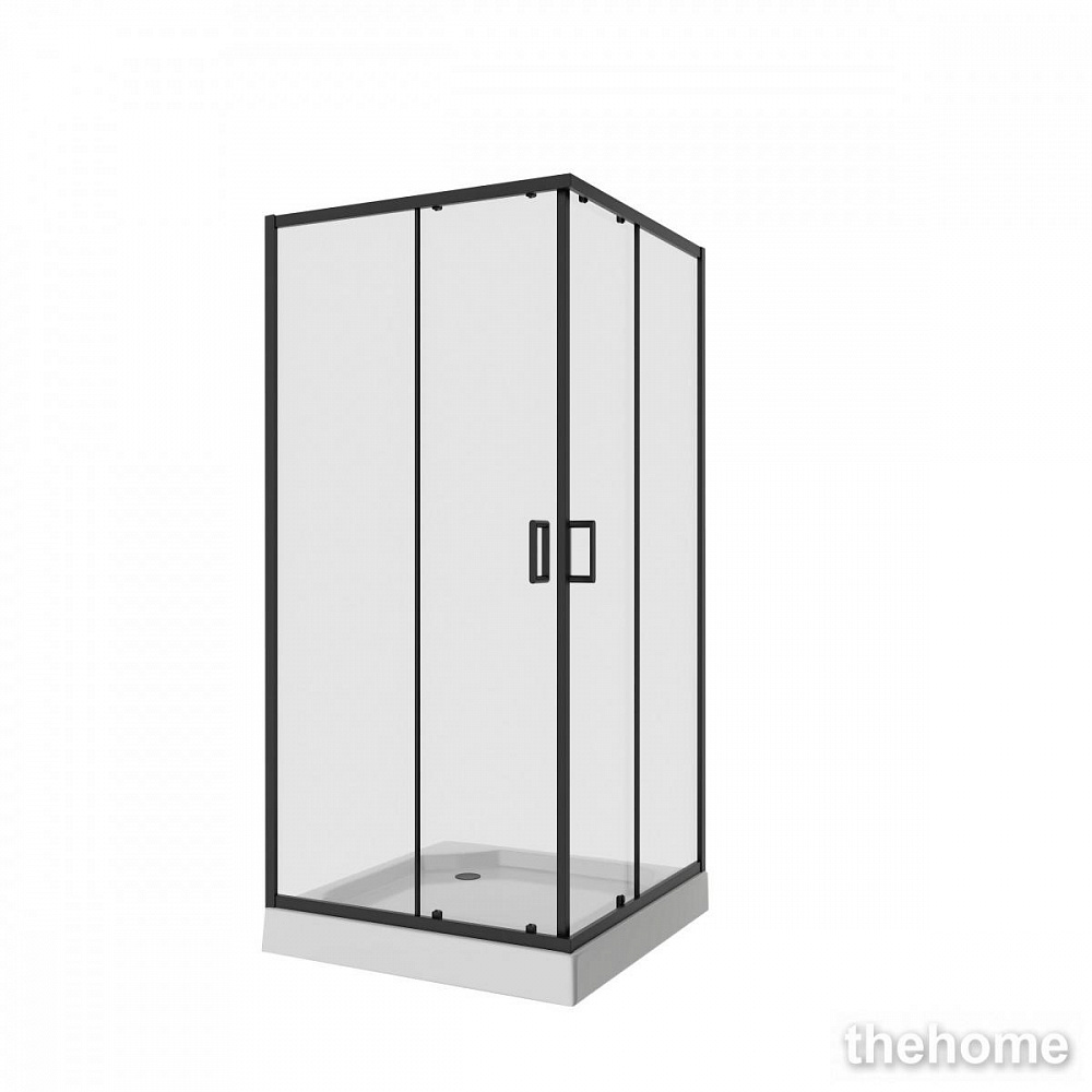 Душевой уголок Niagara Nova 68080811BLACK 90x90 см - TheHome