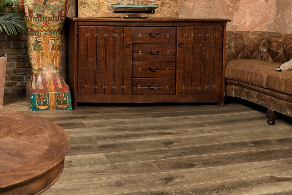 Каменно-инженерная плитка Alpine Floor Premium XL Дуб коричневый ABA ECO 7-9 - TheHome