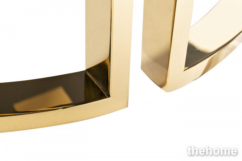 47ED-GDCT002 Стол журнальный GardaDecor темн.стекло/зол d100*45 Garda Decor - 3