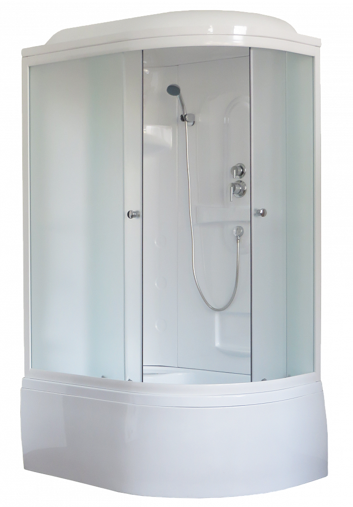 Душевая кабина Royal Bath 8120BK1-M матовое левая - TheHome