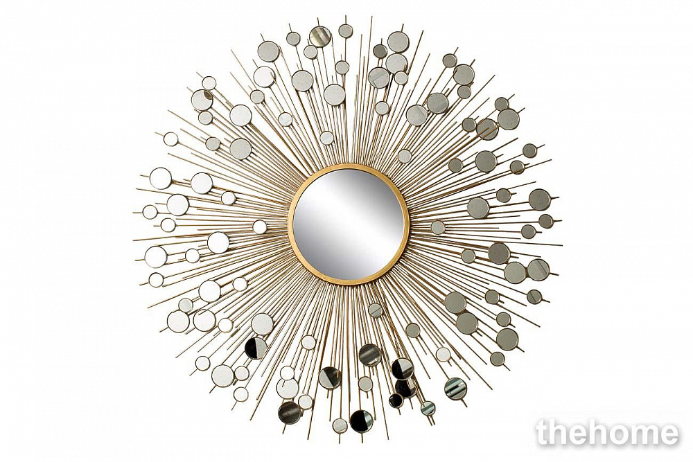 19-OA-5702 Зеркало диам.100, центр.диам.25см Garda Decor - TheHome