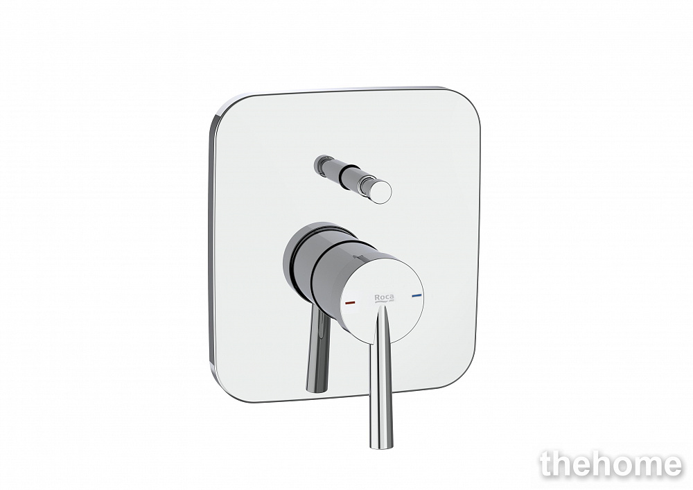 Смеситель Roca Pals 5A0B6DC00 для ванны с душем, хром - TheHome