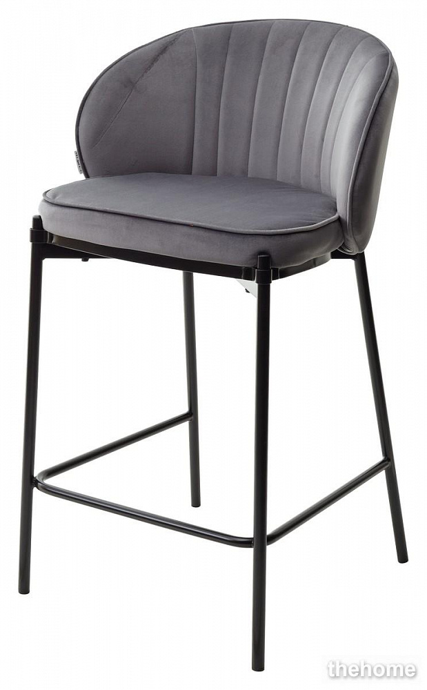 Стул барный М-Сити 628M04396 серый - TheHome