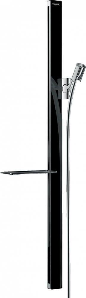 Душевая штанга Hansgrohe Unica E 90 см 27640600, черный хром - TheHome