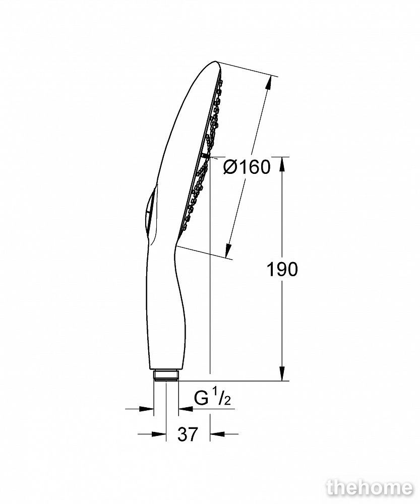 Ручной душ Grohe Power&Soul 27675000 - 3