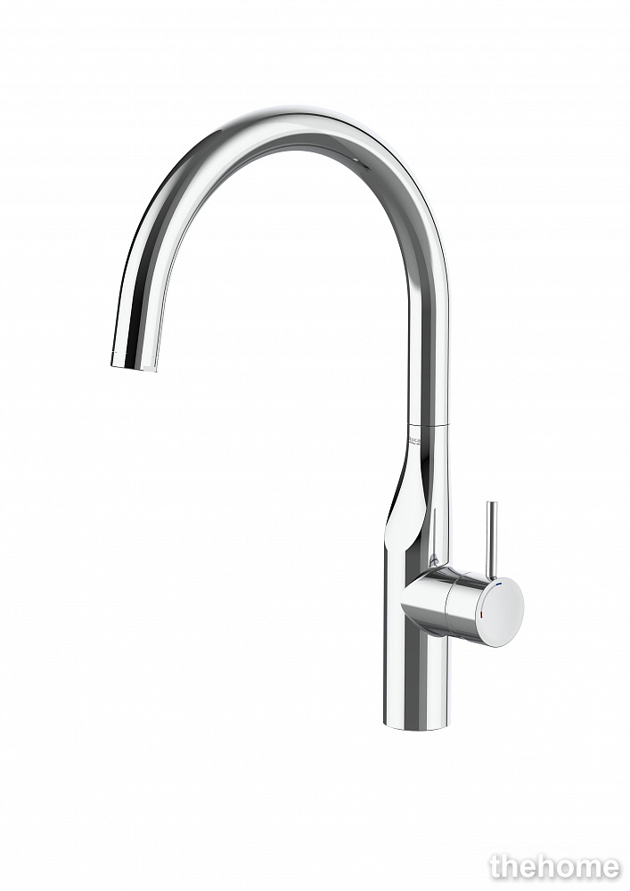 Смеситель Roca Glera 5A844DC00 для кухонной мойки, хром - TheHome