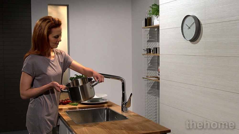Смеситель для кухни Hansgrohe Metris Select 14883800 - 4