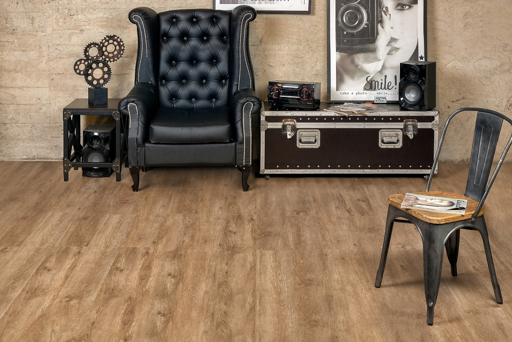 Каменно-полимерная плитка Alpine Floor Grand Sequoia МАКАДАМИЯ ECO 11-10 - TheHome