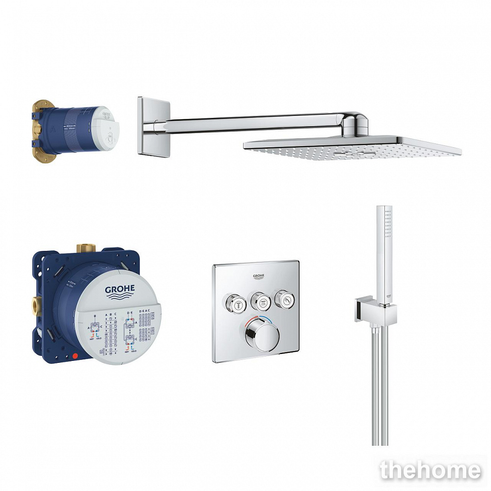 Душевой гарнитур Grohe SmartControl Mixer 34712000 - TheHome