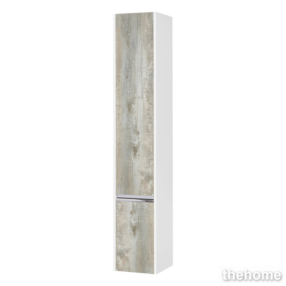 Шкаф-пенал Aquaton Капри 1A230503KPDAL левый бетон пайн - TheHome