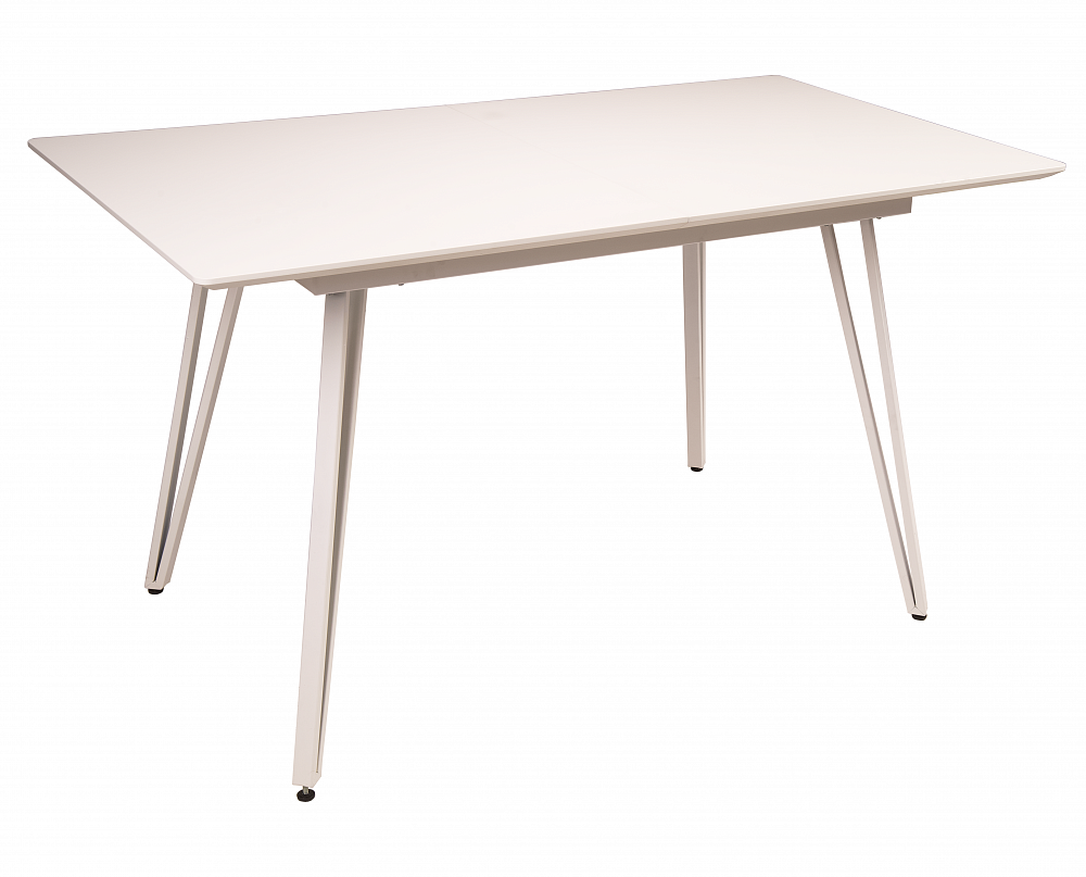 Стол обеденный R-Home Диего раздвиж. 140-180*80 белый белый - TheHome