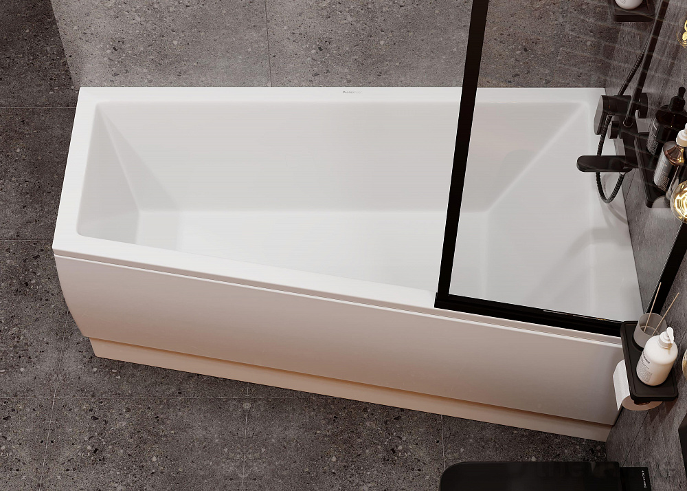 Акриловая ванна Vagnerplast CAVALLO OFFSET 160x90 Right - 4