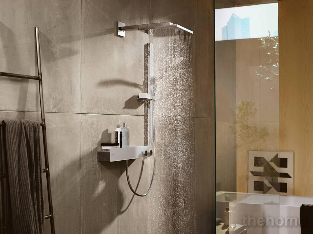 Верхний душ Hansgrohe Raindance E 300 1jet 26238990, полированное золото - 5