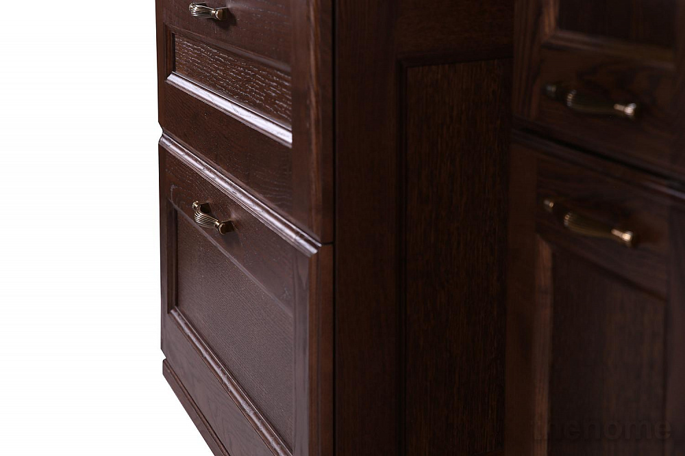 Тумба под раковину ASB-Woodline Прато 70 9650 антикварный орех - 4