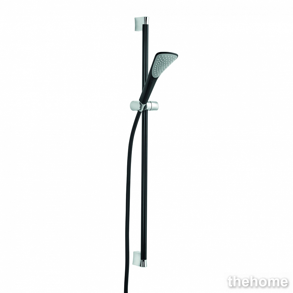 Душевой гарнитур Kludi Fizz 1S 6764087-00 черный матовый/хром - TheHome