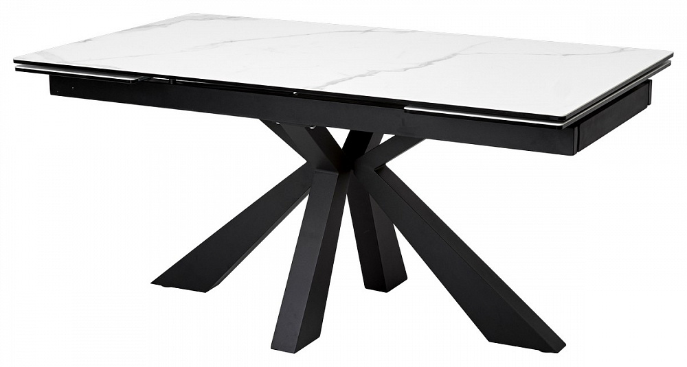 Стол обеденный М-Сити DECDF189TTL45BLCK белый - TheHome