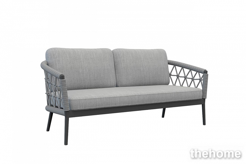 39AR-A369B6-4 Диван двухместный "Муза" 81,5*190*75см Garda Decor - TheHome