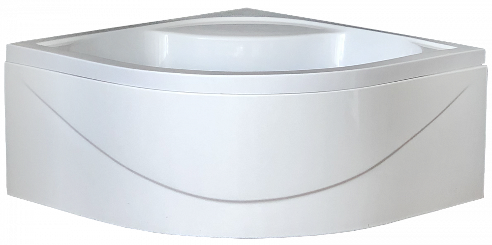 Душевой уголок Royal Bath RB 100BK-C-CH (матовое) - 2