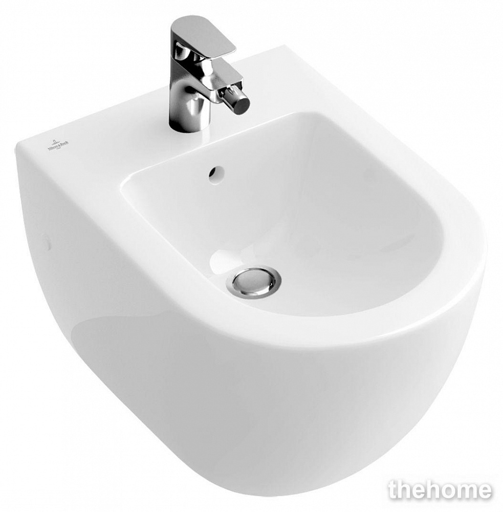 Биде подвесное Villeroy & Boch Subway 7400 00R1 alpin - TheHome