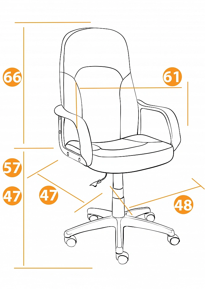 Кресло PARMA TetChair 15022 - 11