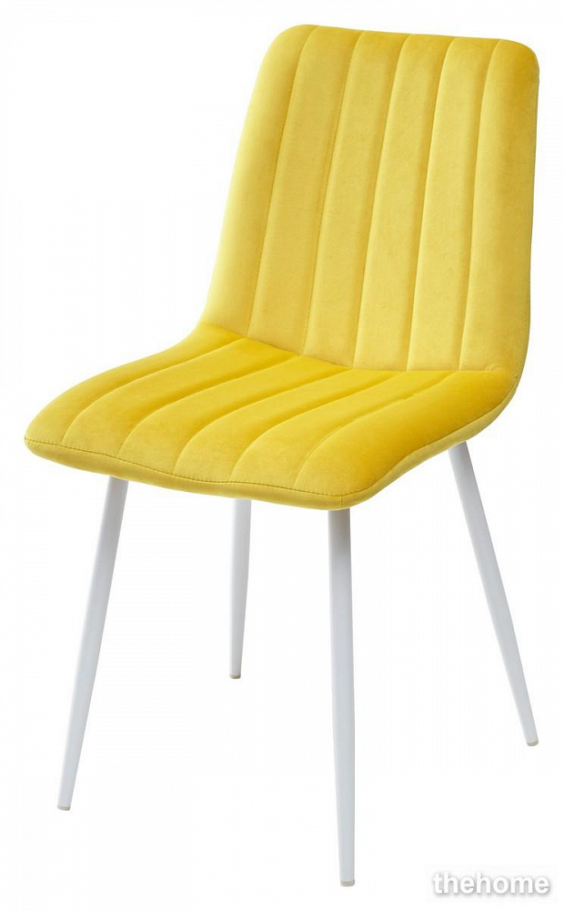 Стул М-Сити UDC7066G10822WHT желтый - TheHome