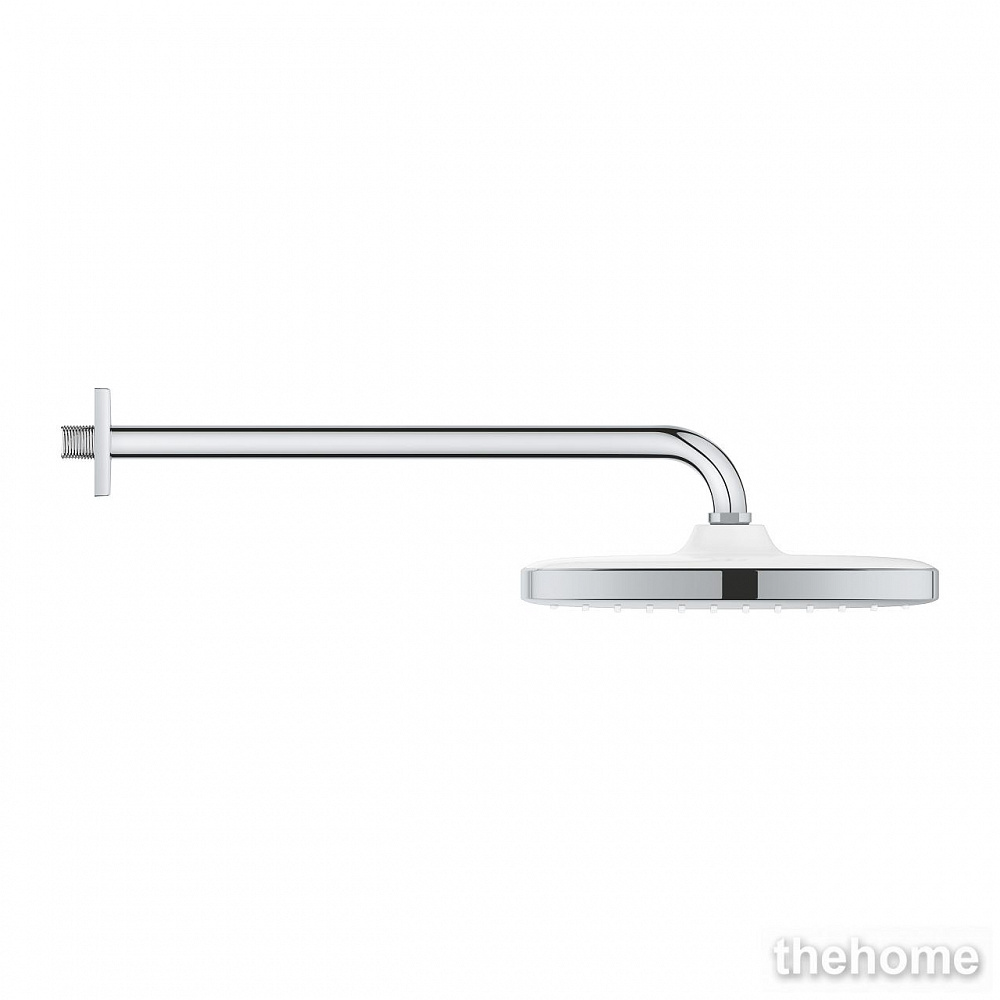 Верхний душ с кронштейном Grohe Tempesta 26687000, хром / белый - 3