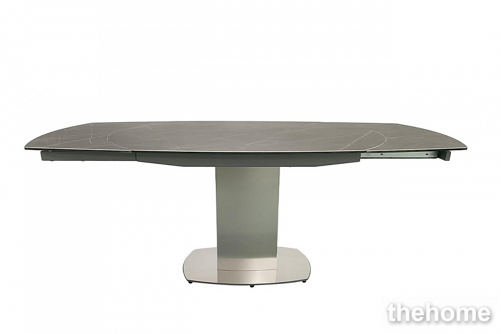 83MC-STOL-653 SER Стол обед. расклад. керам. серый 190(130)*100*77см Garda Decor - TheHome