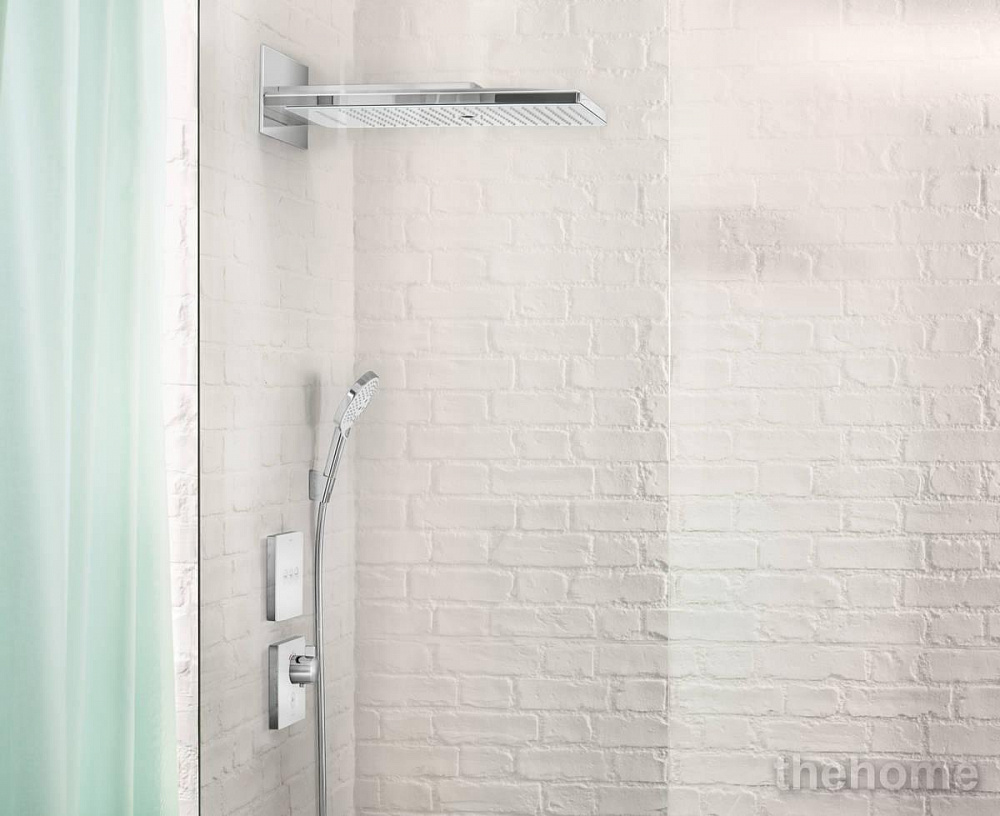 Верхний душ Hansgrohe Rainmaker Select 580 3jet 24001600, чёрный хром - TheHome