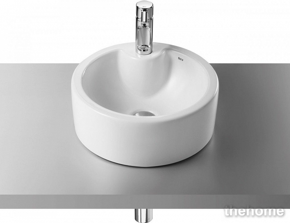 Раковина накладная Roca Terra 32722T000 39x39 см с покрытием MaxiClean - 5
