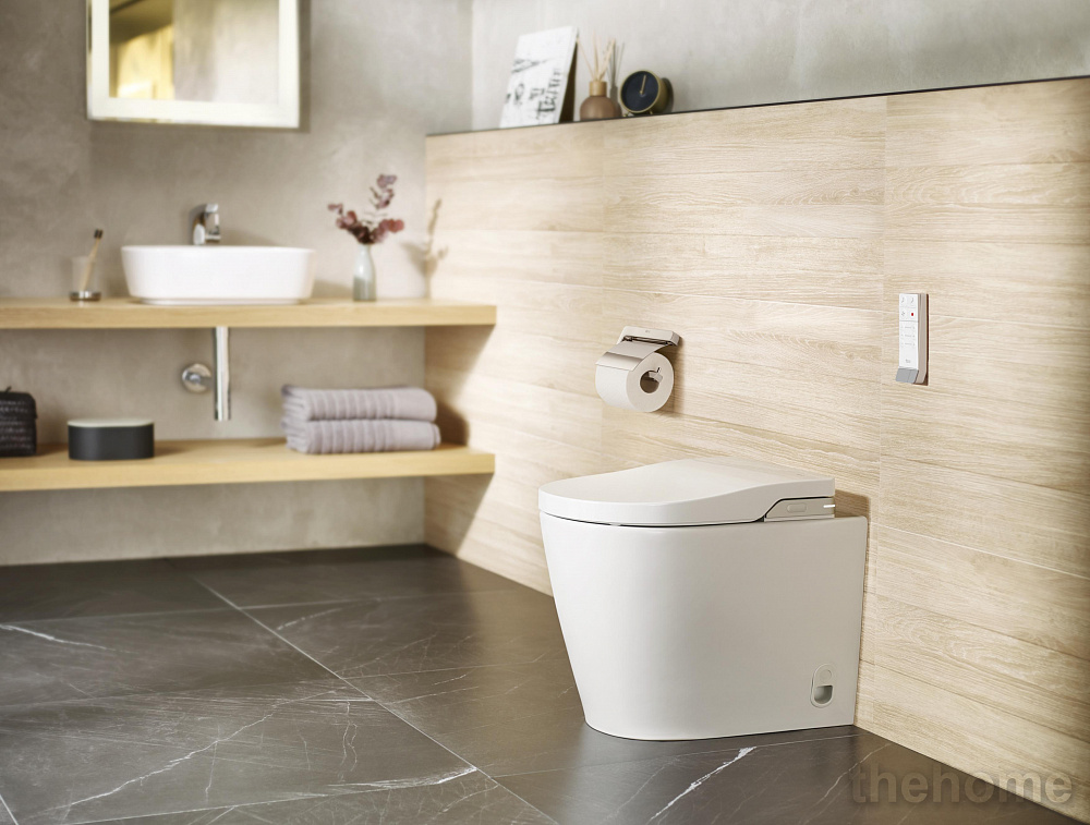 Электронный унитаз-биде Roca Inspira 803095001, белый - 4