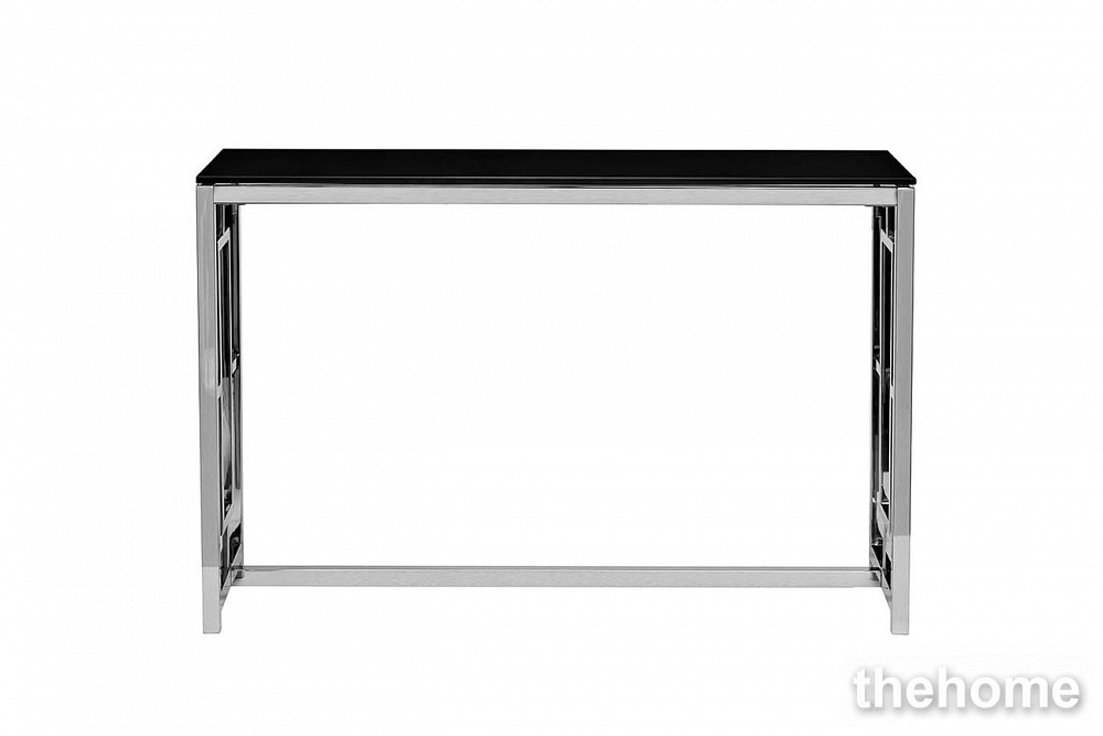GY-CST2051212 Консоль черное стекло/хром 40*120*78см Garda Decor - TheHome