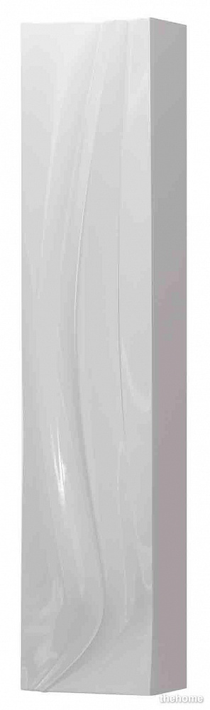 Шкаф-пенал 1Marka Mirage 30П 1Д White R - TheHome