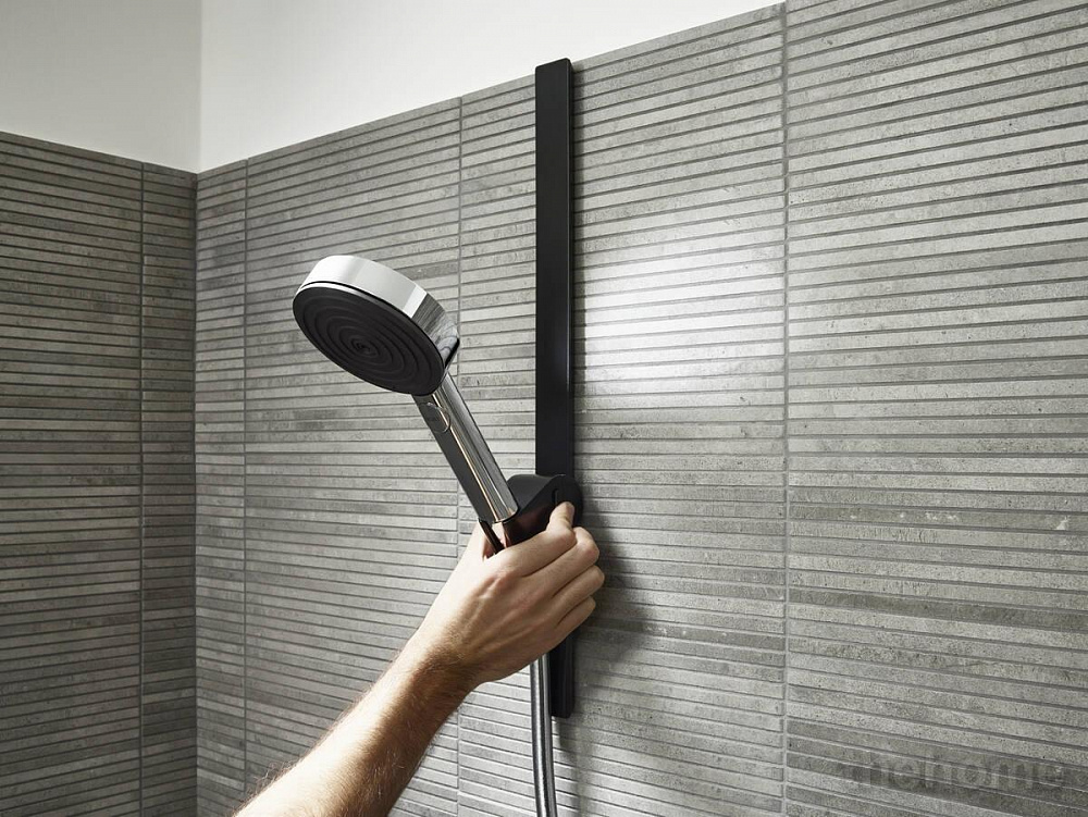 Держатель для душа Hansgrohe WallStoris 27917670, чёрный матовый - 2