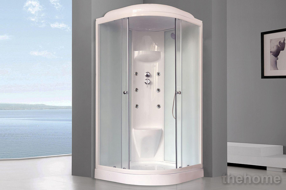 Душевая кабина Royal Bath 90HK7-WC белое/матовое - 2