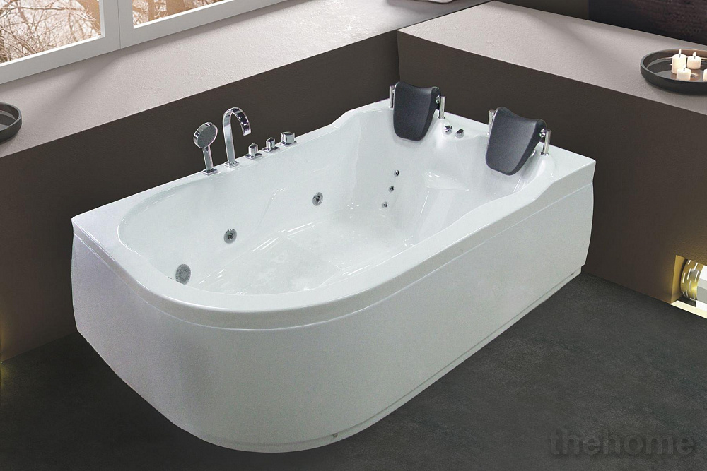 Акриловая ванна Royal Bath Norway RB331100 c каркасом 180х120х66 R - 2