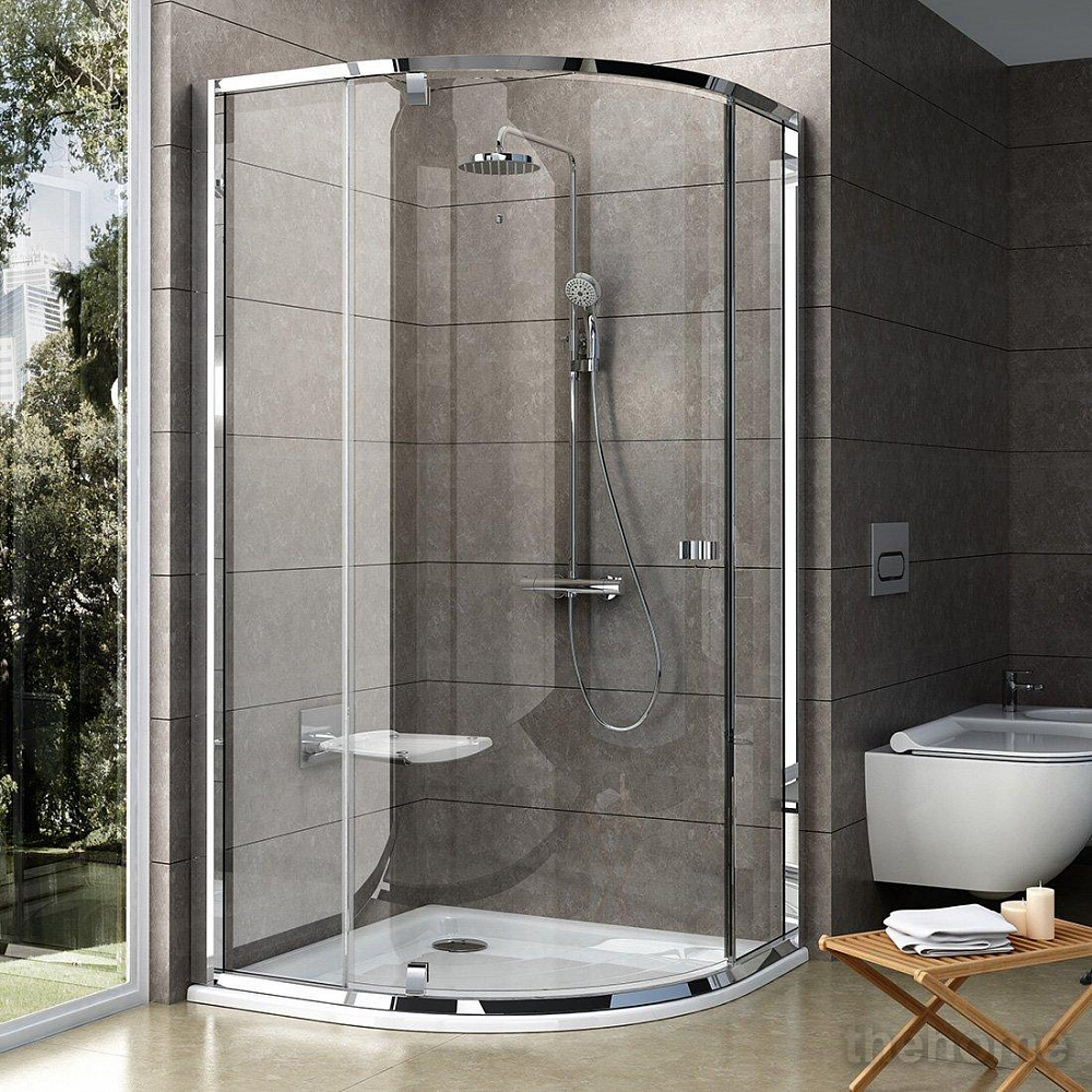 Душевой уголок Ravak PIVOT PSKK3-80 блестящая+ прозрачное стекло - TheHome