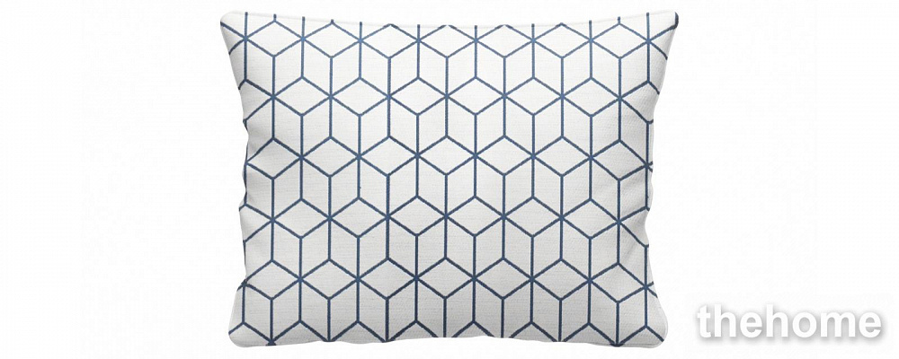 Декоративная подушка DeeOne Портленд AAA4125016 синий - TheHome